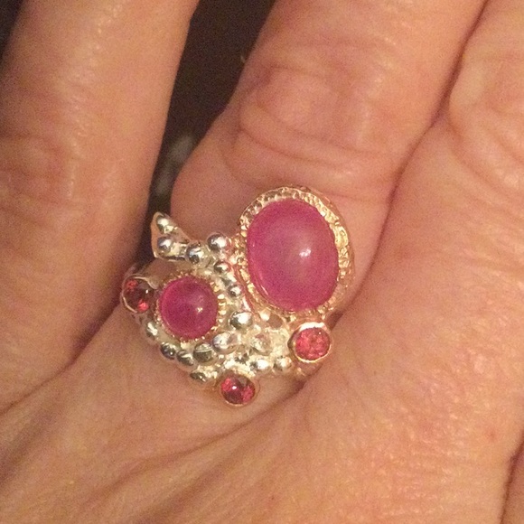 Genuine Natural Star Ruby Ring - Picture 9 of 10